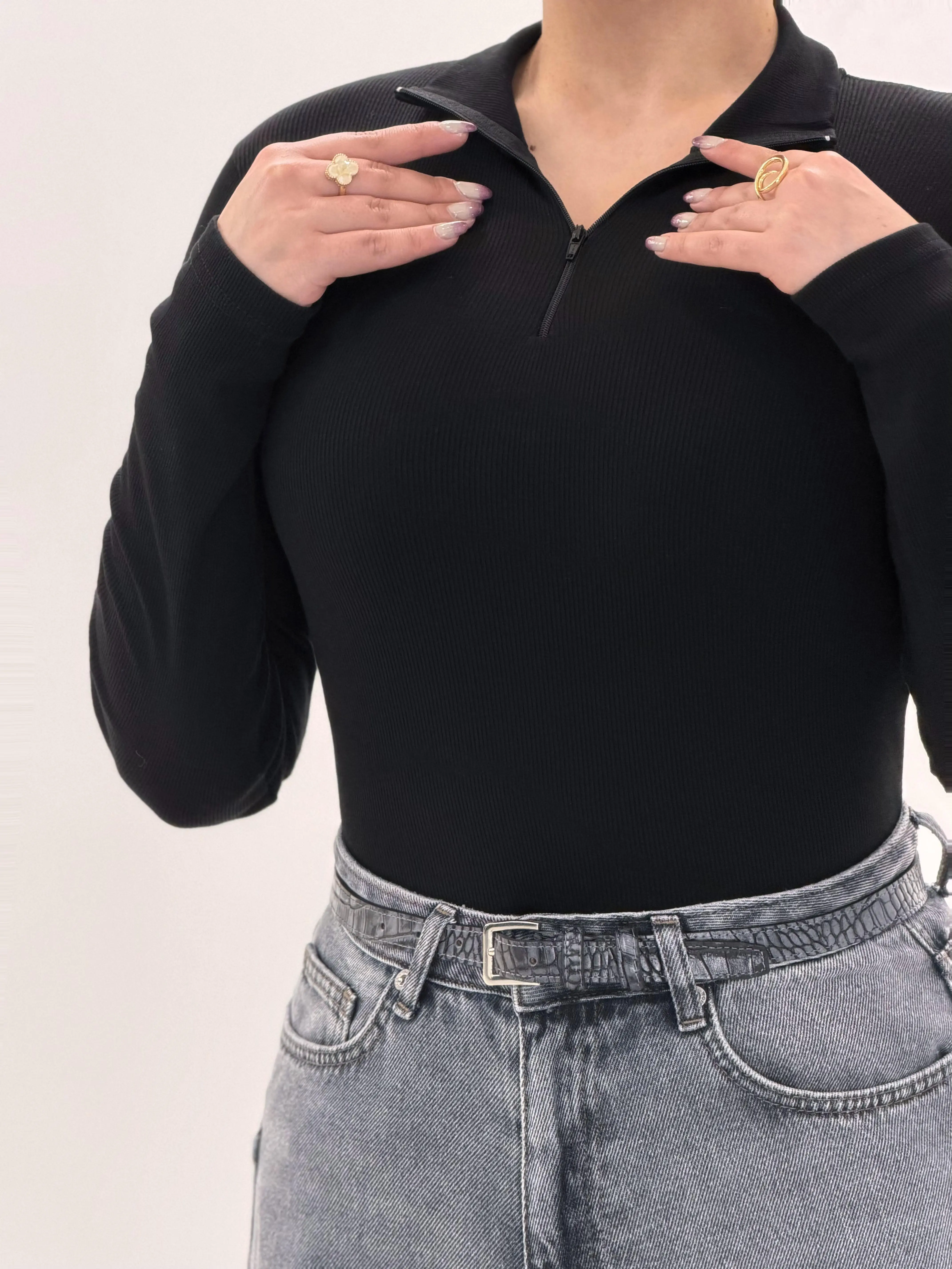 4013-بادی نیم زیپ